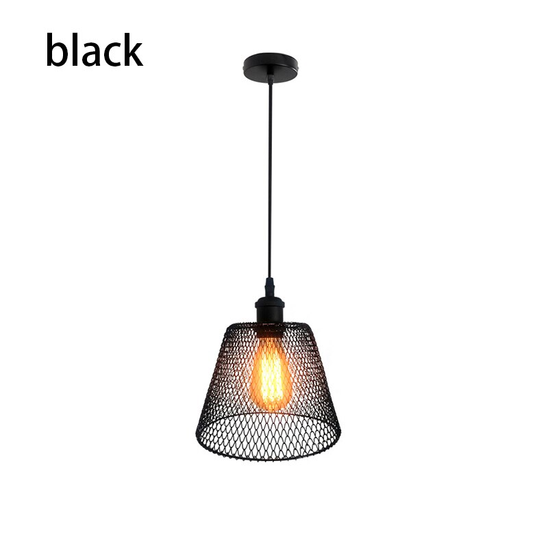 Nordic industry Retro E27 LED chandeliers pendant lights hanging lamp indoor lighting for bedroom living room bedside home decor