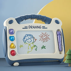 New children's drawing board Montessori color magnetic graffiti board boy girl gift toy with table leg erasable writing board