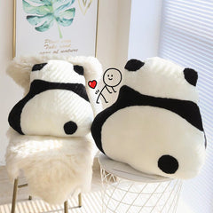 Kawaii Soft Sofa Chair Cushion Creative Panda Bedroom Living Room Throw Pillow Car Home Office Decor Cushion Cozy Decor Carpet