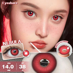 YICKYUE  -  1pair/2pcs Colored Contact Lenses for Eyes Blue Contacts Purple Lenses Cosplay Contact Lenses Yearly Fashion Eye Lenses