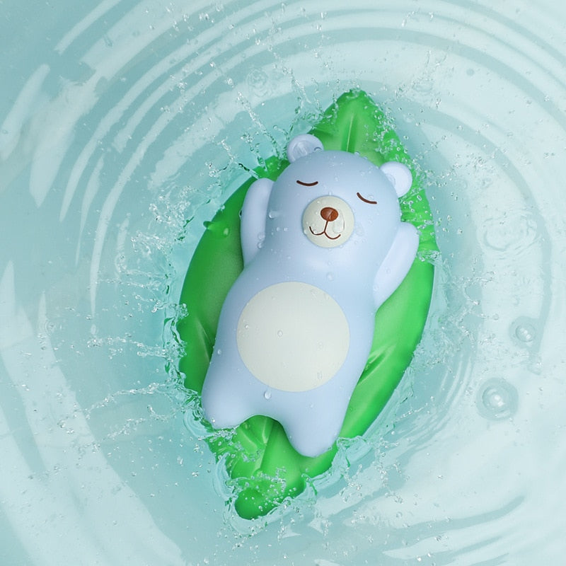 Cartoons Bath Toys Children Play Water Baby Bath Toy Bear Bathing Bathtub Toys Children Swimming  Bathroom Toys for Kids