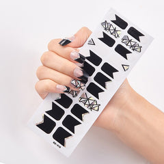 New Year Snow Flakes Nail Polish Sticker DIY Designer Nail Decor Sticker  Nail Art Decoration Christmas Nail Sticker Set for Her