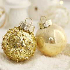 Yickyue Christmas Decorations Boutique Pet Painted Christmas Ball Set Christmas Tree Ornament Ball