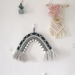 Boho Rainbow Macrame Wall Hanging  Woven Rainbow Wall Hanging For Home Decor Nursery Kids Room Decoration kawaii Wall Decor