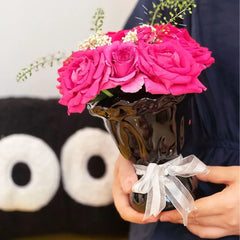 YICKYUE  -  Ceramic Vases Creative Flower Arrangements Home and Living Room Decorations Ins Desktop Atmosphere Bouquet Shaped Vases