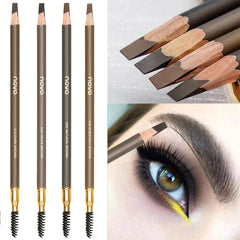 YICKYUE  -  2 in 1 Eyebrow Pencil Tattoo Professional Microblading Pen Waterproof Eyebrow Enhancers Sweat Proof Natural Lasting Eyebrow Pen