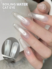 YICKYUE  -  1PC boiling water cat Eye gel nail polish, UV LED curing, long-acting fast drying nail art gel