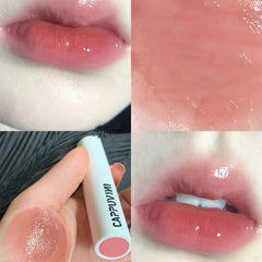 Yickyue 6 Colors Liquid Lip Gloss Waterproof Charm Non-stick 24 Hours Long Lasting Velvet Matte Lipstick Lip Gloss Cosmetic Makeup