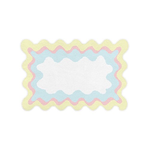 Yickyue Irregular Living Room Carepts Modern Design Cute Bedroom Rug Girls Bedroom Decoration Rug Kawaii 귀여운 깔개 милый ковер Tapis سجادة