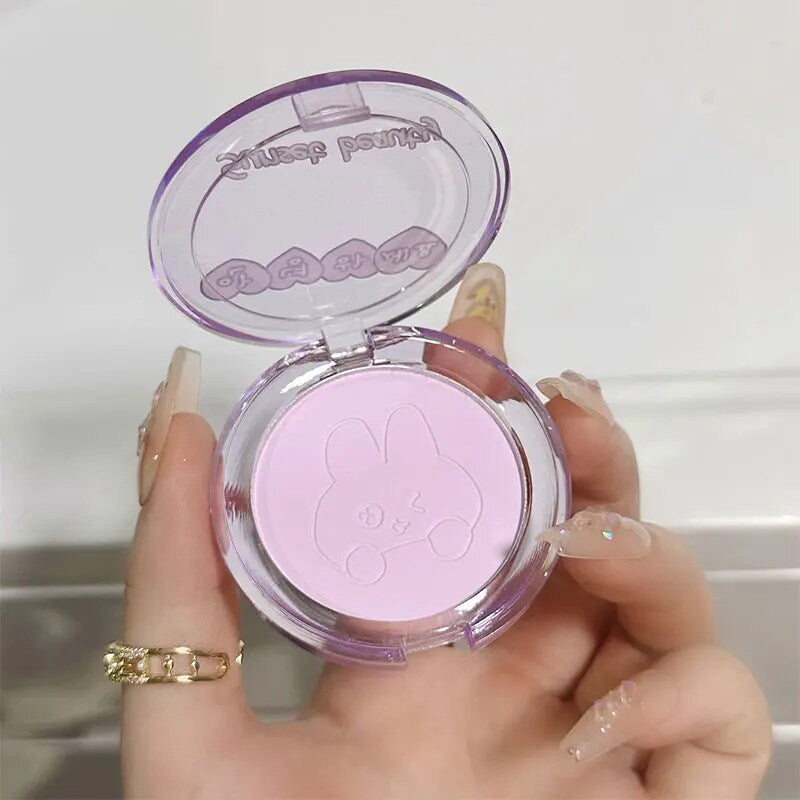 YICKYUE  Love Eye Shadow Plate Blusher Pearlescent Matte Makeup Plate High Gloss And Beautification Shadow Integration Korean Cosmetics