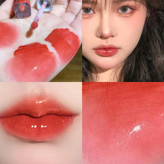 Yickyue Double Head Mirror Pearl Lip Gloss Waterproof Long Lasting Moisturizing Lipstick Shine Glitter Lip Gloss Women Makeup Cosmetic