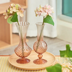 YICKYUE  -  Nordic Vase Room Decor Vase Decoration Home Flower Vase Flower Pot Home Decor Living Room Decoration Gradient Slot Tall Vase
