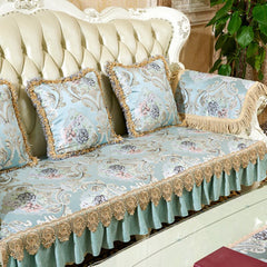 High quality  couch cover sofa covers for living room  low bench cover Chenille sectional sofa cover Europe couch leather cover