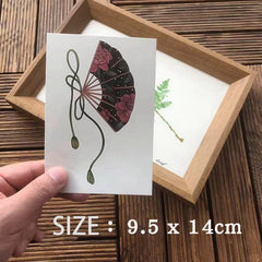 Waterproof Temporary Tattoo Sticker Japanese Style Geisha Flower Fan Design Body Art Fake Tattoo Flash Tattoo Back Male Female