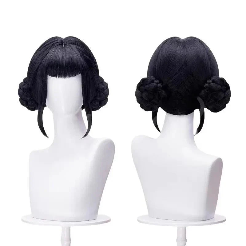 YICKYUE  Zoey Cosplay Costume Wig Shoes Black Coat Singing Suit Song-Promotion Costume Women Halloween Party Role Playing Outfit