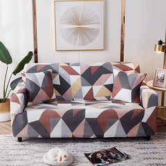 Europe Printed Stretch Sofa Cover Elastic Floral Slipcover for Living Room Corner Sofa L-shape Sofa Towel Furniture Cover