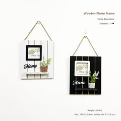 W&G Hanging Photo Frame European Style Wooden Retro Wall Decoration Wooden Crafts Jewelry Gifts Wholesale Dropshipping Wholesale