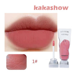 Korean Style Lip Glaze Ice Lip Tint Makeup Cosmetic Moisturizing Lip Lipstick Waterproof Lasting Gloss Charming Liquid Lipstick