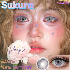 YICKYUE  Colored Contact Lenses Beauty Natural Red Blue Green Lenses for Eyes Cosplay Makeup 1Pair Yearly Cosmetic Lens