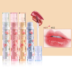 Yickyue Hot Mirror Lipstick Glitter Sexy Lip Plumper Long Lasting Shiny Lip Gloss Lip Tint Makeup Moisturizing Lipgloss Shimmer Cosmetic