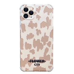 3D Relief Leopard embroidery soft silicone phone case for iphone 12 mini 11 pro max 8 7 plus se 2020 xsmax x xr coffee cover
