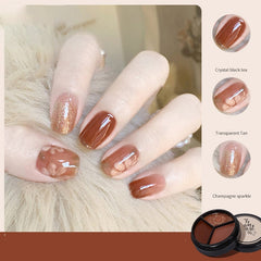 New 15ML Three-color Solid Cream Nail Gel Polish Japanese Semi Permanent Nail Polish UV LED Top Base Gel Varnishes for Manicure