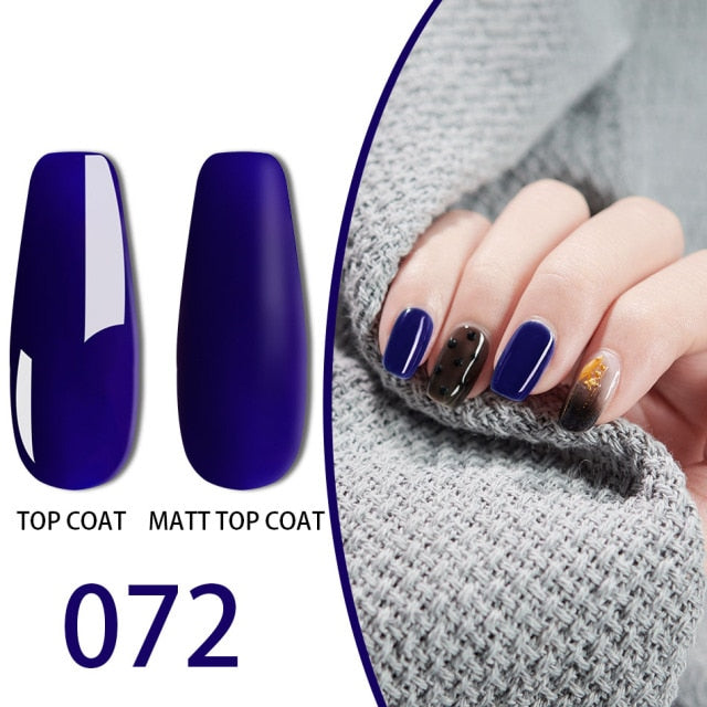 ROHWXY UV Gel Hybrid Varnishes For Nails Art Design Semi-permanent Nail Gel Polish For Stamping Nail Lacquer For Manicure Tools