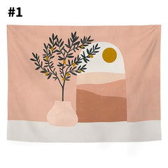 Modern Minimalist Tapestry Ins Style Background Hanging Cloth Dormitory Wall Decoration Photo Props Home Wall Printed Tapestries
