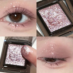 YICKYUE  -  Chameleon Green Eye Shadow Metallic Smoky Monochrome Eyeshadow Palette Matte Pearl Glitter Earth Grey Multicolor Eye Makeup