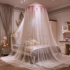YICKYUE  -  Kid Baby Bed Canopy Mosquito Net Curtain Bedding Romantic Baby Girl Round Dome Tent Easy Installation Room Decor