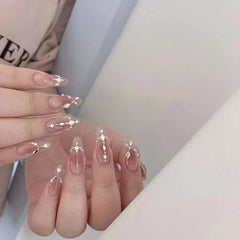 Shiny Diamonds Handmade Press On Nails