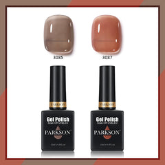 YICKYUE  -  Parkson 2pcs Translucent Jelly Color Gel Polish Set Semi Transparent 12ml Varnishes Nail Art Semi Permanent LED UV Top Base Coat