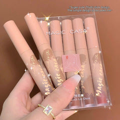 ELECOOL New 5pcs/set Ultra Velvet Matte Sexy Liquid Lipstick Waterproof Long Lasting Lipgloss Women Fashion Lip Glosses Makeup
