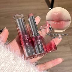 YICKYUE  -  Moisturizing Lip Gloss Long Lasting  Lip Balm Plumping Water Light Lipgloss Silver Tube Lip Tint Female Makeup Korean Cosmetics