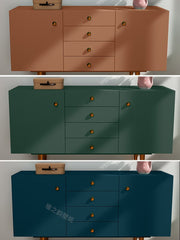 Cabinet Stickers Wallpaper Self-Adhesive Old Furniture Renovation Color Changing Kitchen Waterproof Oil-Proof Wardrobe Shoe