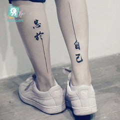 Waterproof Temporary Tattoo Sticker 3D Ink Flamingo Design Body Art Fake Tattoo Flash Tattoo Back Female Male