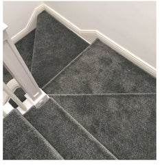 Yickyue Customized Pure Color Thickened Stair Step Glue-Free Self-Adhesive Non-Slip Floor Mat Household Wooden Rotating Ladder Carpet