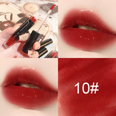 Bulk Lip Gloss Nude Color Velvet Lipstick Liquid Lips Tint Waterproof Long Lasting Sexy Brown Red Matte Lipgloss Cosmetic