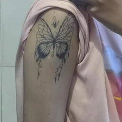 YICKYUE  -  15 Days Ink Juice Temporary Tattoos Stickers Women 6pc Set Waterproof Lasting Sexy Dream Catcher Butterfly Moon Art Fake Tattoo