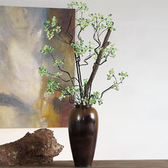 100cm 6pcs Artificial Plastic Green Plant Dusted Berries Faux Plant Flower Branch Nagae Small Fruit For Office Hotel Decoration