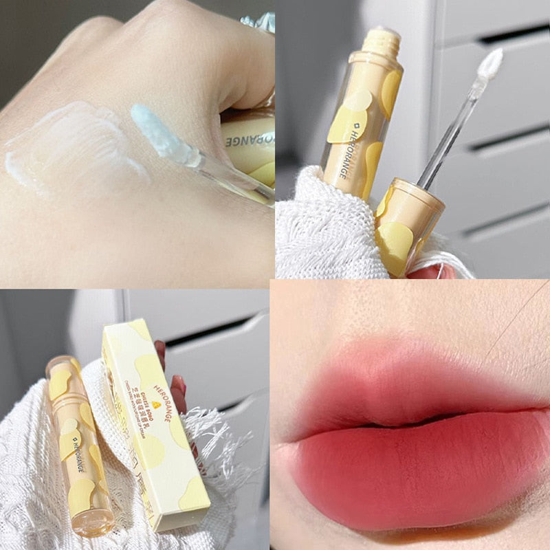 Yickyue Mirror Water Lipstick Jelly Tinted Lip Balm Moisturizing Waterproof Long Lasting Lip Gloss Lip Fade Lip Wrinkles Korean Cosmetic