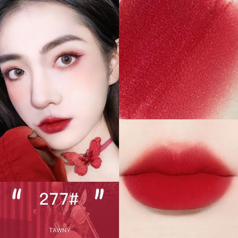 Yickyue 4 Colors Mousse Lipsticks Velvet Matte Waterproof Long Lasting Lip Mud Nude Silky Texture lip Gloss Face Cheeks Blush Cosmetics