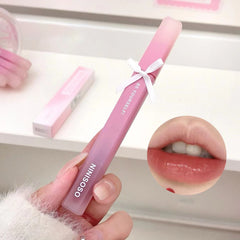 YICKYUE  -  Water Mist Lip Glaze Moisturizing Silky Mirror Glass Liquid Lipstick Natural Makeup Korean Girls Waterproof Lip Gloss Cosmetics