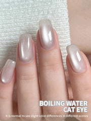 YICKYUE  -  1PC boiling water cat Eye gel nail polish, UV LED curing, long-acting fast drying nail art gel