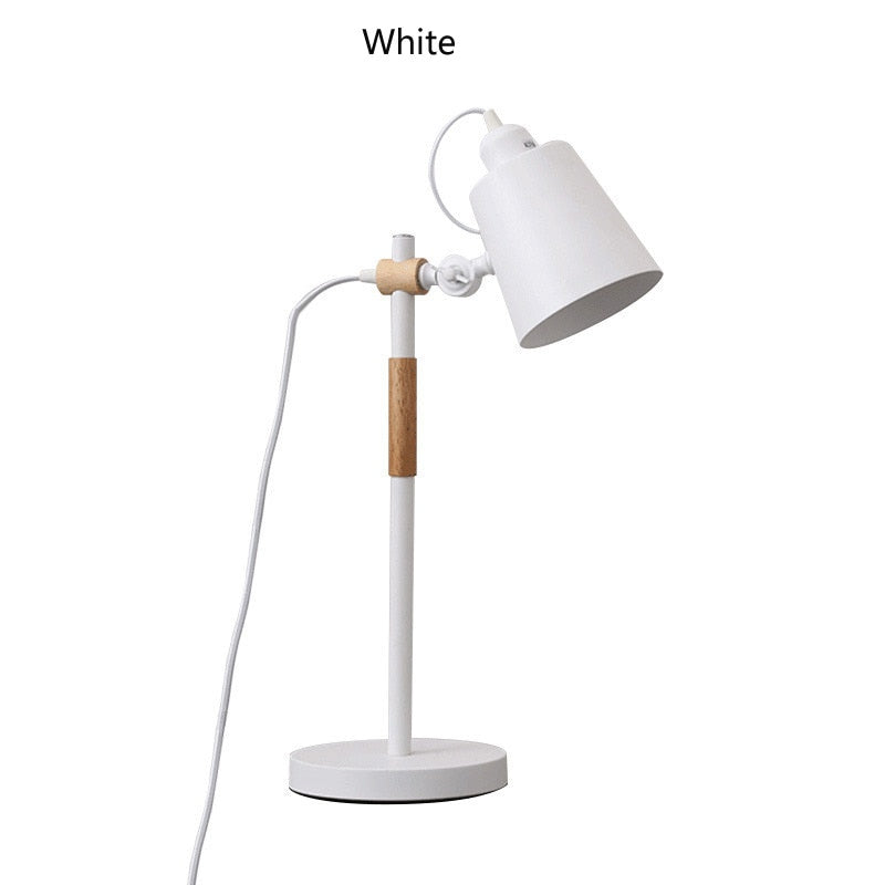 Modern Led Desk Lamp Adjustable Table Lamp For Study Office Reading Bedroom Bedside E27 Eye Protection Reading Lighting