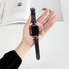High Quality Leather loop Band For iWatch 40mm 44mm Sports Strap Band For Apple Watch 41MM 45MM 42mm 38mm Series 7 3 2 4 5 6 SE