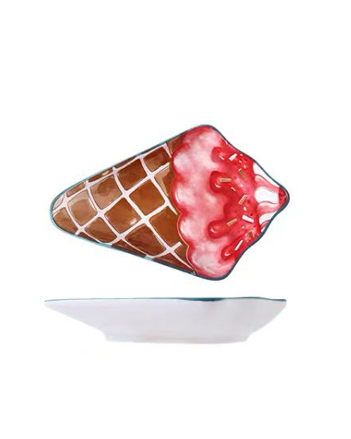 Cute Ice Cream Plate