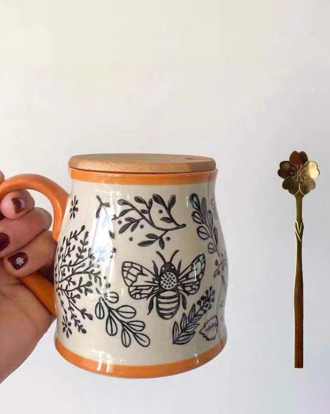 Butterfly Leaves Mug