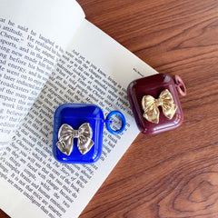 Cute 3d butterfly earphone shell for apple airpods pro 3 2 1 charging box headset case for airpod 3 wireless bluetooth capa