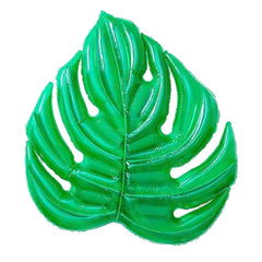 180*160cm Giant Inflatable Green Leaf Pool Raft Lounge Foliage Floats Water Toys Ride-On Swimming Ring For Adult Children Party